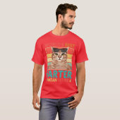 Werelden Best Fer Ik bedoel Father Cat Dad Fathers T-shirt (Voorkant volledig)