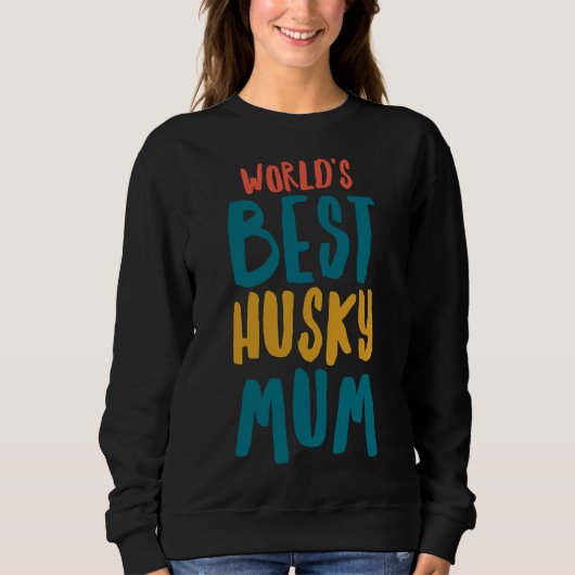 Werelden Best Husky Mum Trui (Voorkant)