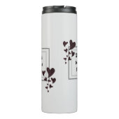 Werelden Beste Babysitter Harten Kinderopvang Nann Thermosbeker (Achterkant)