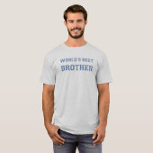Werelden Beste Broer T-shirt (Voorkant volledig)