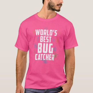 Werelden Beste Bug Catcher Entomoloog Bug Species T-shirt
