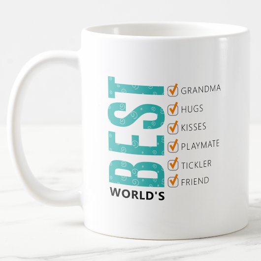 Werelden Beste Grootmoeder Checklist Koffiemok