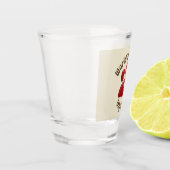 Werelden Beste Hond Walker Poot Print Klein Huisdi Shot Glas (Links)