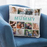 Werelden Beste mama | Fotocollage Kussen<br><div class="desc">Bent u op zoek naar het perfecte Moederdag cadeau? Kijk niet verder dan dit unieke collage kussen van 12 foto's! Show uw liefde en waardering voor de speciale moeders, mama's, moeders, mama's, mama's en stap- of bonusouders in je leven. Pas het kussen aan met een sjabloon met de tekst "World's...</div>