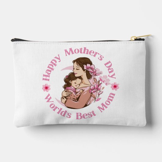 werelden beste mama, roze script schattig chique m etui (Achterkant)