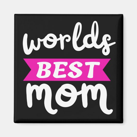 werelden beste moeder magneet (Voorkant)