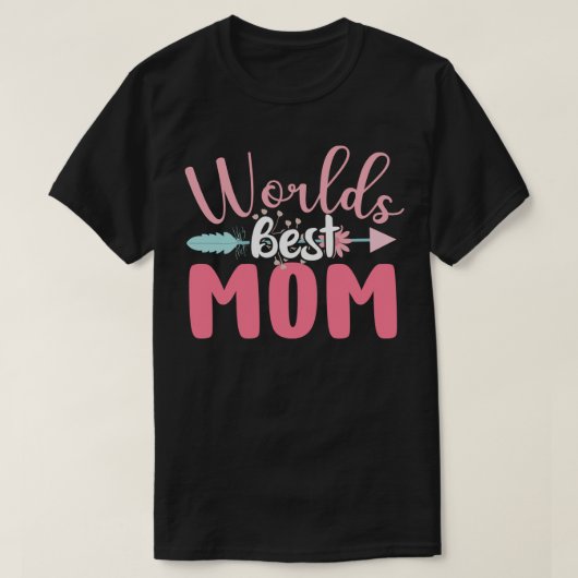 Werelden Beste Moeder Moederdag Gift T-shirt (Design voorkant)