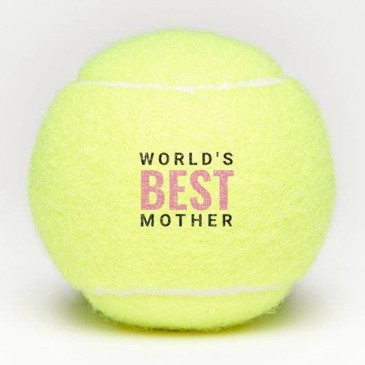  werelden beste moeder tennisballen (Voorkant)