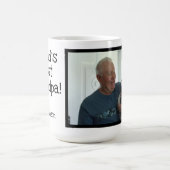 werelden beste opa met afbeelding koffiemok (Center)