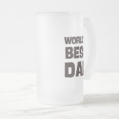 Werelden Beste Pap Grappig Pap Matglas Bierpul (Voorkant rechts)