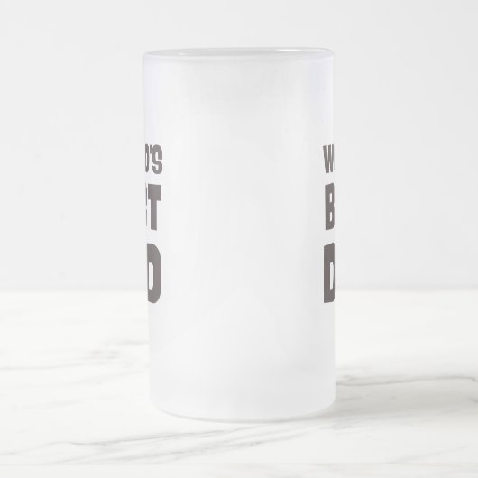 Werelden Beste Pap Grappig Pap Matglas Bierpul (Center)