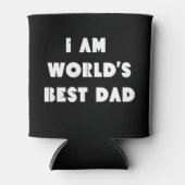 Werelden Beste Pap Grappige Vaders Dag Minimalist Blikjeskoeler (Voorkant)