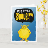 Werelden beste Pap...serieus (2018) Kaart (Gele Bloem)