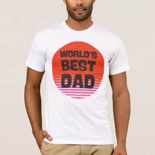 Werelden Beste Pap Vaderdag Sunset Pap T-shirt