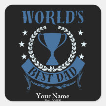 Werelden Beste Papa Beste Vaderdag of Verjaardagsc