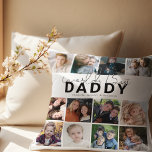 Werelden Beste papa | Fotocollage Kussen<br><div class="desc">Ben je op zoek naar het perfecte cadeau? Kijk niet verder dan dit unieke 12-foto collage kussen! Show je liefde en waardering voor de speciale vaders, papa's, papa's en stap- of bonusouders in je leven. Pas het kussen aan met een sjabloon die "World's Best Daddy" leest en de namen van...</div>