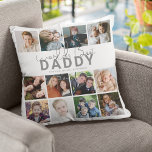 Werelden Beste papa | Fotocollage Kussen<br><div class="desc">Bent u op zoek naar het perfecte Vaderdag cadeau? Kijk niet verder dan dit unieke collage kussen van 12 foto's! Show uw liefde en waardering voor de speciale vaders, papa, papa's, papa's en stap- of bonusouders in je leven. Pas het kussen aan met een sjabloon met de tekst "World's Best...</div>