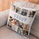 Werelden Beste papa | Fotocollage Kussen<br><div class="desc">Bent u op zoek naar het perfecte Vaderdag cadeau? Kijk niet verder dan dit unieke collage kussen van 12 foto's! Show uw liefde en waardering voor de speciale vaders, papa, papa's, papa's en stap- of bonusouders in je leven. Pas het kussen aan met een sjabloon met de tekst "World's Best...</div>