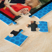 Werelden Beste Papa Leuke Cool Comic Fotocollage Legpuzzel (Zijkant)