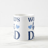 Werelden Beste Papa Print Modern Wit Mok (Center)