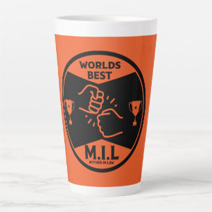 Werelden beste schoonmoeder latte mok