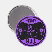 Werelden beste schoonmoeder magneet (Voorkant / Achterkant)