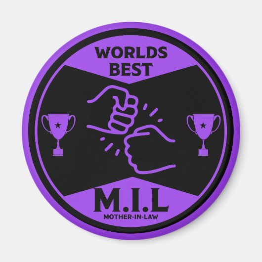 Werelden beste schoonmoeder magneet (Voorkant)