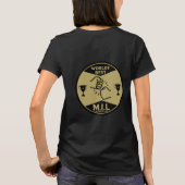Werelden beste schoonmoeder t-shirt (Achterkant)