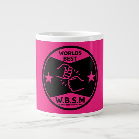 WERELDEN BESTE STAP MOEDER GROTE KOFFIEKOP (Voorkant)