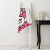 Werelden Beste Stepmom Roze Fotocollage Leuk Moder Sherpa Deken (In situ)