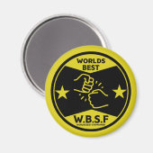 WERELDEN BESTE STIEFVADER MAGNEET (Voorkant / Achterkant)