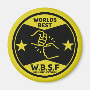 WERELDEN BESTE STIEFVADER MAGNEET