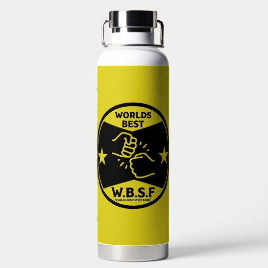 WERELDEN BESTE STIEFVADER WATERFLES (Achterkant)