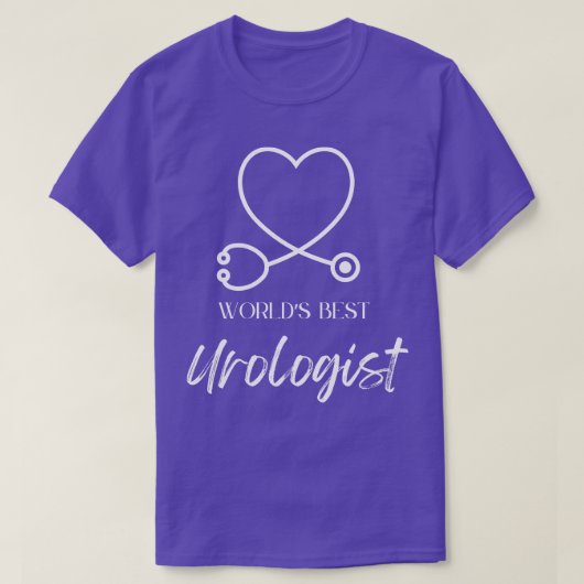 Werelden beste uroloog t-shirt (Design voorkant)