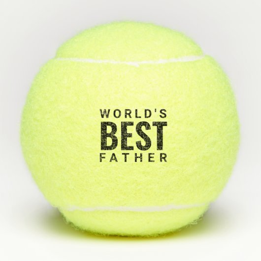 Werelden Beste Vader  Tennisballen (Voorkant)