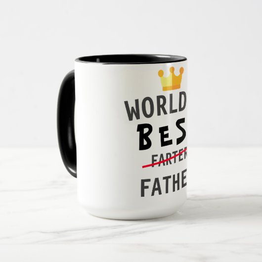 Werelden Beste Vaderdag cadeau Grappig Creatief Mok (Voorkant links)