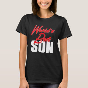 Werelden Beste Zoon Broer Papa Vader Pap Daddy Mot T-shirt