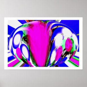 Werelden binnen werelden decoratieve kunst poster