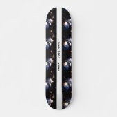 Werelden Botsen Skateboard Deck 7¾" (Voorkant)