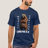 Werelden Coolest Gruncle Beer T-shirt (Voorkant)