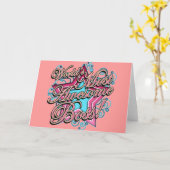 Werelden de Meeste Geweldige Werkgever Kaart (Gele Bloem)