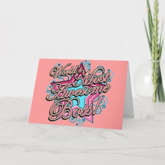 Werelden de Meeste Geweldige Werkgever Kaart (Voorkant)