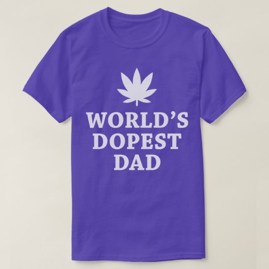 Werelden Dopest Dad 1 T-shirt (Design voorkant)