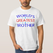 werelden grootste broer t-shirt (Voorkant)