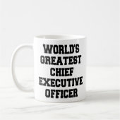 Werelden grootste Chief Executive Officer Koffiemok (Links)