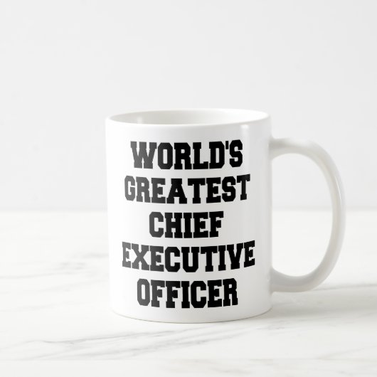 Werelden grootste Chief Executive Officer Koffiemok (Rechts)