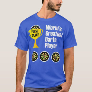 Werelden Grootste Darts Speler Trofee - Darts T-shirt