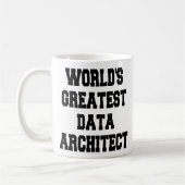 Werelden grootste data-architect koffiemok (Links)