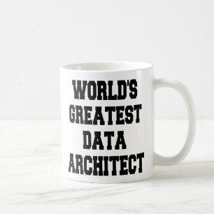 Werelden grootste data-architect koffiemok