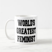Werelden Grootste Feminist Koffiemok (Links)